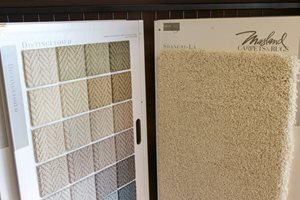 Flooring products display in showroom at Choo Choo Carpets & Floor Coverings, Inc in Lane Chattanooga, TN